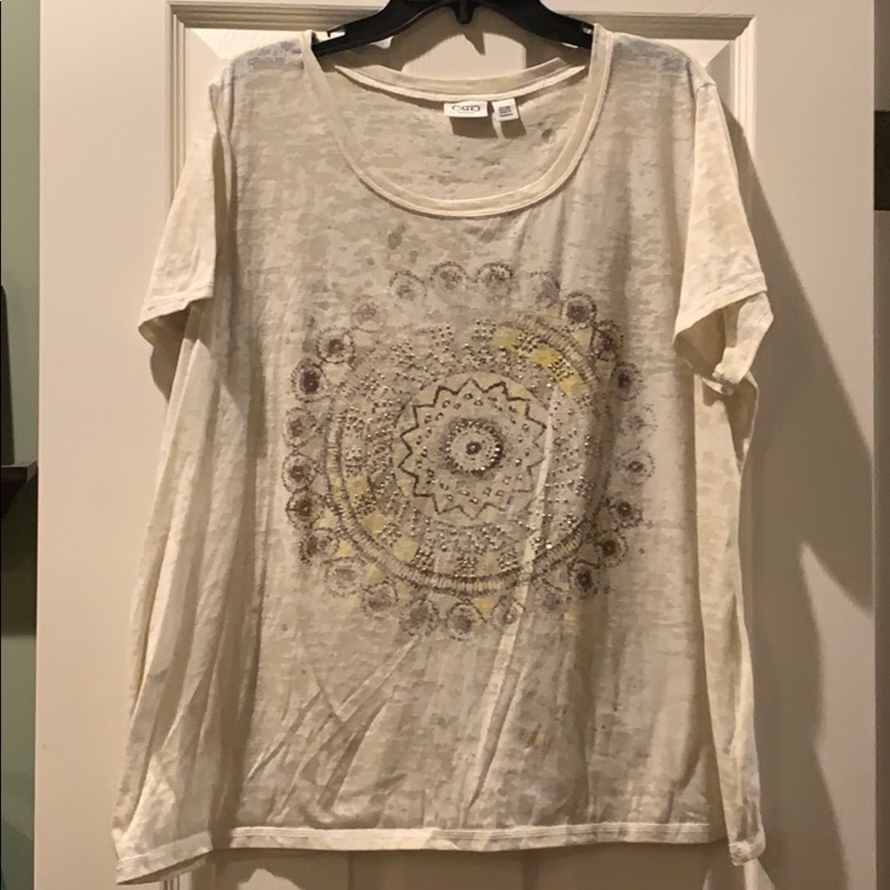 Cato plus size burnout shirt size 22/24